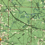 United States Geological Survey Texarkana, TX-OK-AR-LA (1956, 250000-Scale) digital map
