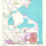 United States Geological Survey Texas City, TX (1954, 24000-Scale) digital map