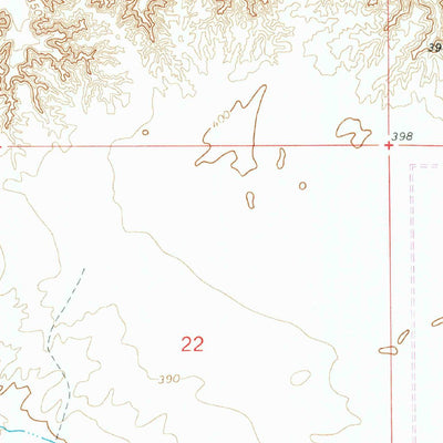 United States Geological Survey Texas Hill, AZ (1965, 24000-Scale) digital map