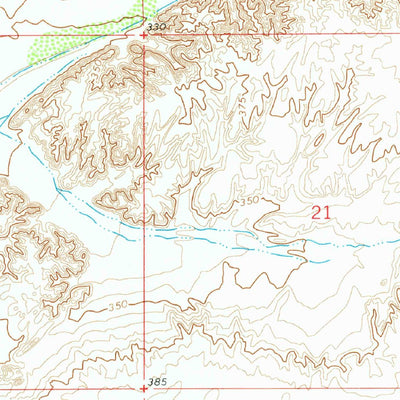 United States Geological Survey Texas Hill, AZ (1965, 24000-Scale) digital map