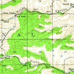 United States Geological Survey Texas Hill, NM (1943, 62500-Scale) digital map