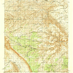 United States Geological Survey Texas Hill, NM (1945, 62500-Scale) digital map