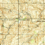 United States Geological Survey Texas Hill, NM (1945, 62500-Scale) digital map