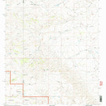 United States Geological Survey Texas Hill, NM (2001, 24000-Scale) digital map