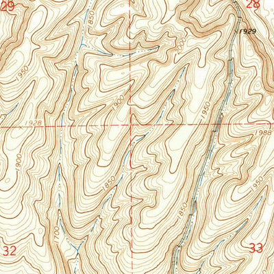 United States Geological Survey Texas Lake, WA (1964, 24000-Scale) digital map