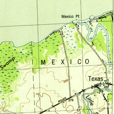 United States Geological Survey Texas, NY (1943, 31680-Scale) digital map