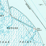 United States Geological Survey Texas Point, TX-LA (1993, 24000-Scale) digital map