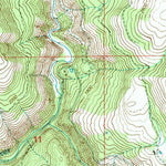 United States Geological Survey Texas Ridge, ID (1994, 24000-Scale) digital map