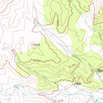 United States Geological Survey Texas Spring, NV (1968, 24000-Scale) digital map