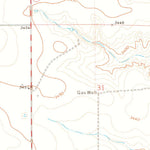 United States Geological Survey Texhoma NE, OK (1973, 24000-Scale) digital map