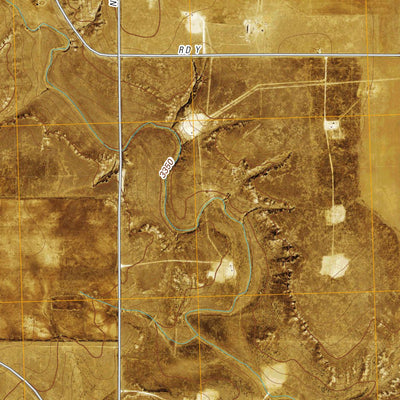 United States Geological Survey Texhoma NE, OK (2010, 24000-Scale) digital map