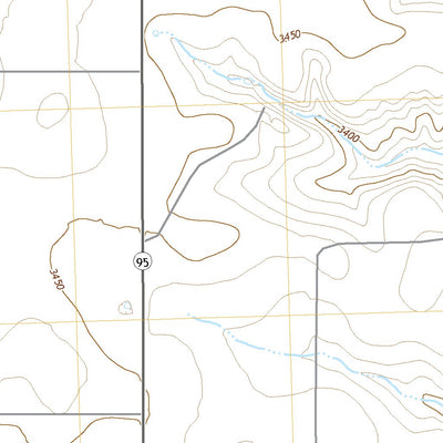 United States Geological Survey Texhoma NE, OK (2022, 24000-Scale) digital map