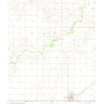 United States Geological Survey Texhoma North, OK-TX (1973, 24000-Scale) digital map