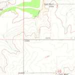United States Geological Survey Texhoma North, OK-TX (1973, 24000-Scale) digital map