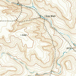 United States Geological Survey Texhoma South, TX-OK (1974, 24000-Scale) digital map