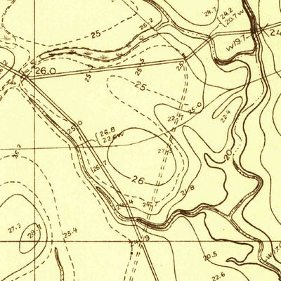 United States Geological Survey Texla, TX (1926, 24000-Scale) digital map