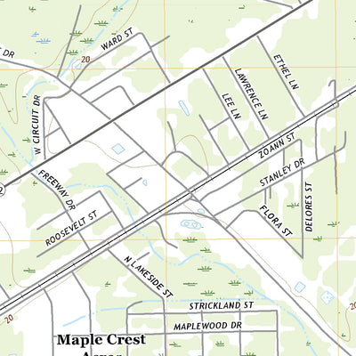 United States Geological Survey Texla, TX (2022, 24000-Scale) digital map