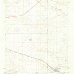 United States Geological Survey Texline North, TX-NM (1970, 24000-Scale) digital map