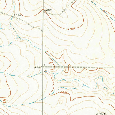 United States Geological Survey Texline North, TX-NM (1970, 24000-Scale) digital map