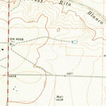 United States Geological Survey Texline South, TX-NM (1970, 24000-Scale) digital map