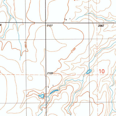 United States Geological Survey Texola, OK (1989, 24000-Scale) digital map