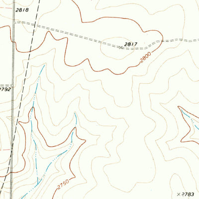 United States Geological Survey Texon SE, TX (1970, 24000-Scale) digital map