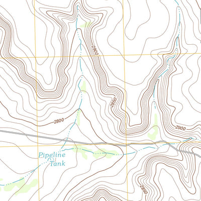 United States Geological Survey Texon, TX (2012, 24000-Scale) digital map