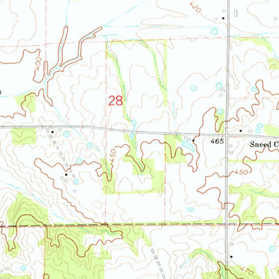 United States Geological Survey Thackeray, IL (1974, 24000-Scale) digital map