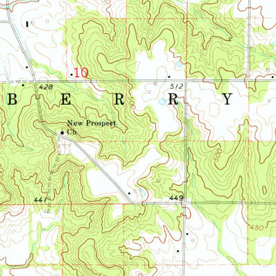 United States Geological Survey Thackeray, IL (1974, 24000-Scale) digital map