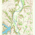 United States Geological Survey Thackerville, OK-TX (1968, 24000-Scale) digital map