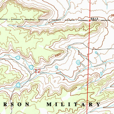 United States Geological Survey Thatcher, CO (1993, 24000-Scale) digital map