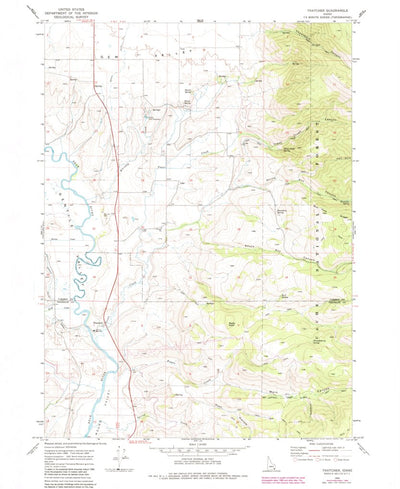 United States Geological Survey Thatcher, ID (1969, 24000-Scale) digital map