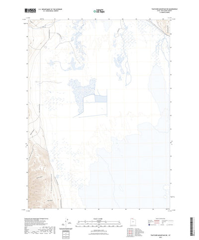 United States Geological Survey Thatcher Mountain SW, UT (2023, 24000-Scale) digital map