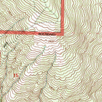 United States Geological Survey Thatcher Ridge, CA (1995, 24000-Scale) digital map