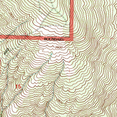 United States Geological Survey Thatcher Ridge, CA (1995, 24000-Scale) digital map