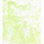 United States Geological Survey Thaxton, MS (1980, 24000-Scale) digital map