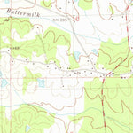 United States Geological Survey Thaxton, MS (1980, 24000-Scale) digital map