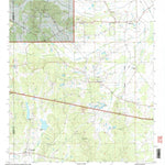 United States Geological Survey Thaxton, MS (2000, 24000-Scale) digital map