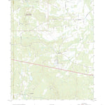United States Geological Survey Thaxton, MS (2021, 24000-Scale) digital map
