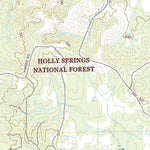 United States Geological Survey Thaxton, MS (2021, 24000-Scale) digital map