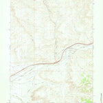 United States Geological Survey Thayer Junction, WY (1968, 24000-Scale) digital map