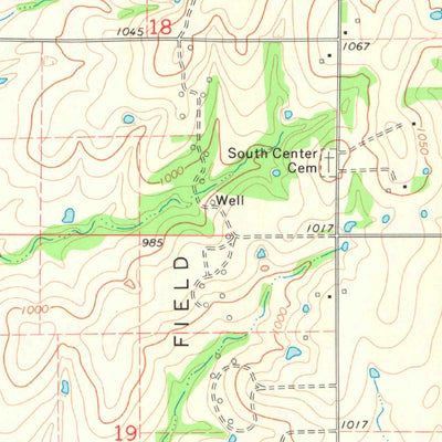 United States Geological Survey Thayer, KS (1973, 24000-Scale) digital map