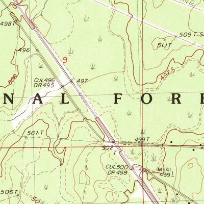 United States Geological Survey Thayer, MI (1982, 25000-Scale) digital map