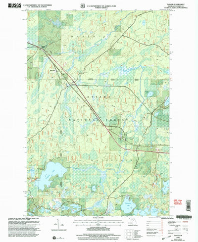 United States Geological Survey Thayer, MI (1999, 24000-Scale) digital map