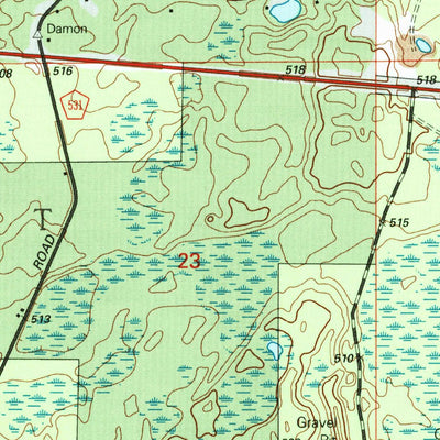 United States Geological Survey Thayer, MI (1999, 24000-Scale) digital map