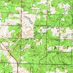 United States Geological Survey Thayer, MO (1943, 62500-Scale) digital map