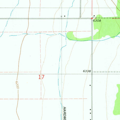 United States Geological Survey Thayne East, WY (1980, 24000-Scale) digital map