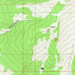 United States Geological Survey Thayne East, WY (1980, 24000-Scale) digital map