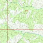United States Geological Survey Thayne West, WY-ID (1980, 24000-Scale) digital map
