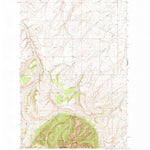 United States Geological Survey The Arch, MT (1961, 24000-Scale) digital map